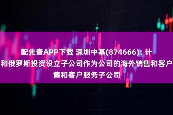 配先查APP下载 深圳中基(874666): 计划在新加坡和俄罗斯投资设立子公司作为公司的海外销售和客户服务子公司